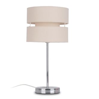 Lewis's Ella Table Lamp (20x40.5CM) - Natural | TJ Hughes