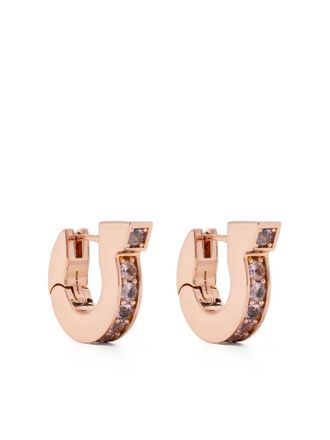 Ferragamo Gancini earrings - Pink