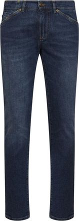 Dolce & Gabbana Slim-fit Jeans - Heren - Slim Fit Jeans - Blauw - S - Katoen - Jeans