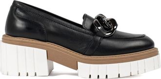 VAMSKO Iris Loafer - Dames - Pumps - Zwart - 39 EU - Leer - Schoenen