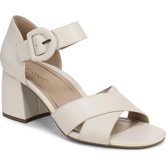 Vionic Soraya Heel Sandal in Cream at Nordstrom Rack, Size 9.5