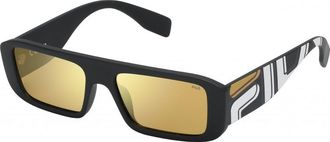 Fila Mens SF9415-54U28Y SF9415 54 54U28Y Sunglasses - Black - One Size