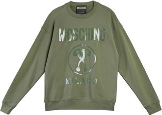 Moschino Dqm Sweatshirt - Heren - Sweatshirts - Groen - 2XL - Katoen - Hoodies & sweatvesten
