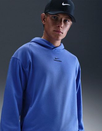 Nike Mens Hoodie Mens - Blue - Size: 40