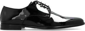 Dolce & Gabbana Raffaello lace-up shoes - men - Viscose/Silk/Calf Leather/Goat Skin/Calf Leather - 41.5 - Black