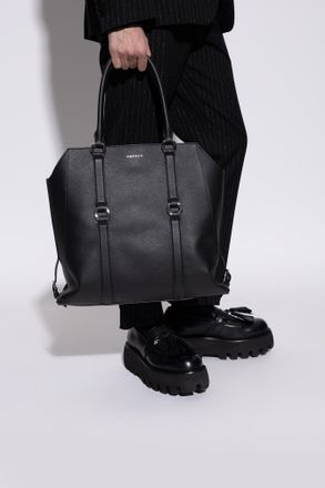 Alexander McQueen Farringdon Shopper Bag, Mens, Black