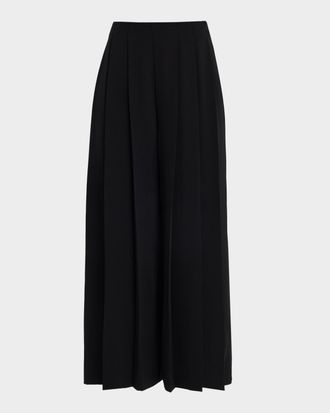 L'agence Novalynn Cropped Pleated Pants