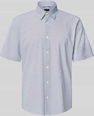 HUGO BOSS Regular Fit Businesshemd mit kurzem Arm Modell P-LIAM in Weiss, Gr&ouml;&szlig;e XXL