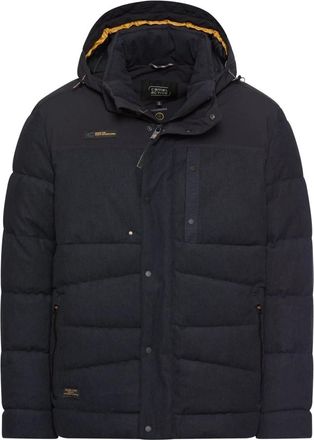 Camel Active Giacca trapuntata con cappuccio staccabile - - Jackets - Uomo - Blu - L