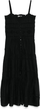 Isabel Marant Divine midi-jurk - 01BK