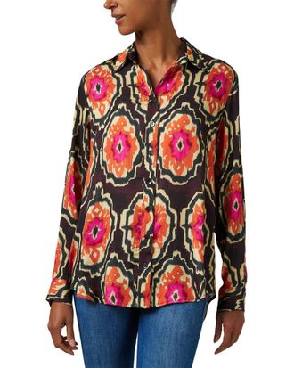Finley Monica Medallion Print Blouse
