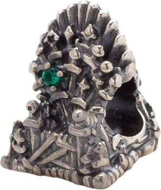 Pandora Game Of Thrones De IJzeren Troon Bedel - Dames - Sieraden - Grijs - ONE Size - Leer - Accessoires