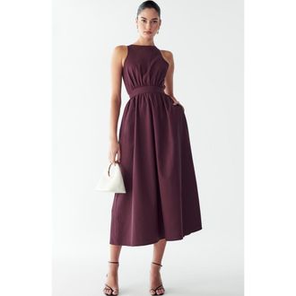 Willa Liliana Dress in Plum at Nordstrom, Size 12