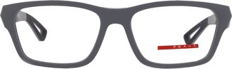 Prada Demo Rectangular Mens Eyeglasses PS 03RV 13Z1O1 54