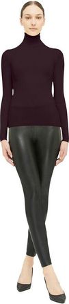 Wolford Merino Fine Rib Top Long Sleeves