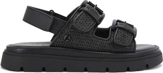 Carvela Womens Pavilion Slingback Sandals - Black Fabric - Size UK 3