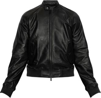 Dsquared2 Leren Jas - Heren - Leren en Su&egrave;de Jassen - Zwart - 3XL - Leer - Jassen