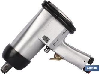 cofan Cofan - Pistola Impacto 3/4, Pistola De Impacto Con Cuadradillo De 3/4 Pulgadas Con Mecanismo Anti Vibraciones, F&aacute;cil Manejo Con Una Sola Mano. Ergon&oacute;