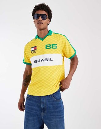 Tommy Hilfiger World Cup Brazil - Maglia da calcio gialla-Giallo