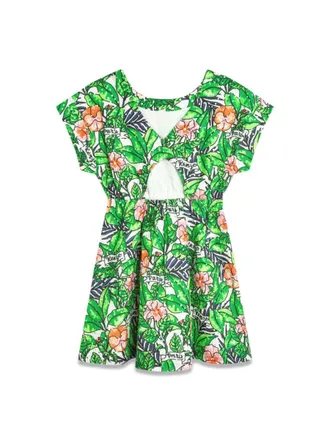 Kenzo Cotton Dress - Green