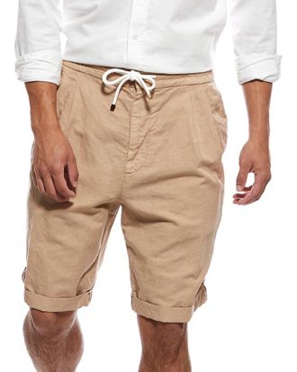Brunello Cucinelli Linen-Blend Short