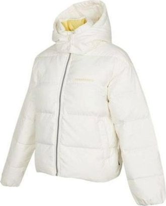 Converse (WMNS) Converse Short Down Textile Jacket Asia Sizing White 10021998-A02