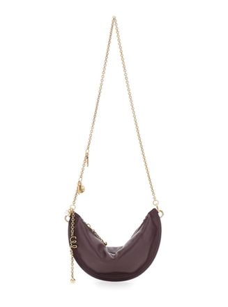 Chlo&eacute; Dark Brown Icons Shoulder Bag