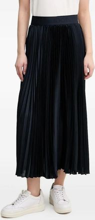 Joop Gonna midi pliss&eacute; - Blu