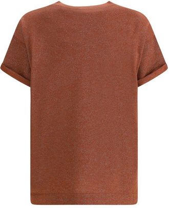 Brunello Cucinelli Womens Multicolor Nylon T-Shirt