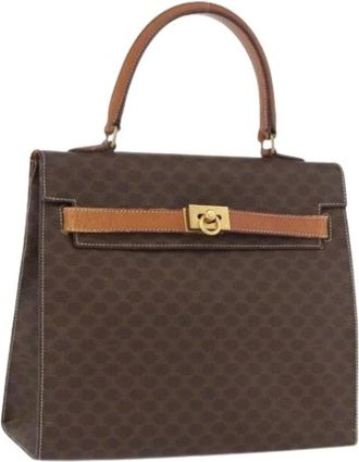 Celine Pre-owned Handbags, female, Brown, Size: ONE SIZE Pre-owned Vintage Hand Bag