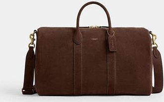 Coach Compass Bag 45 in Brown | Suede