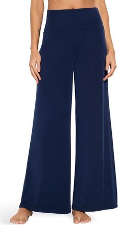 Spiritual Gangster Journey Wide Leg Pants in Indigo at Nordstrom, Size X-Small
