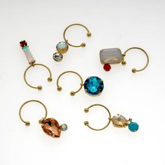 Joanna Buchanan Jeweled wine charms, set of 6 in Pink at Nordstrom