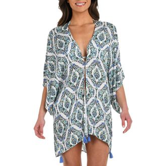 La Blanca Deja Blue Cover-Up Topper at Nordstrom Rack