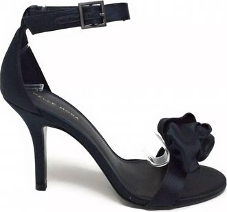 Pelle Moda Womens Evlin Sl Silk Heels In Black Silk