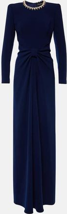 Jenny Packham Sunday embellished crepe gown
