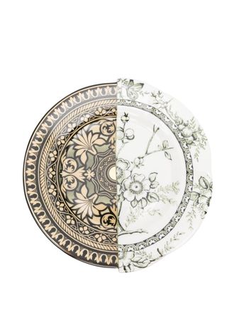 Seletti Hybrid Lothal floral-print dinner plate - unisex - Bone China - One Size - White