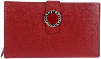 Bulgari Pre-owned Wallets, female, Red, Size: ONE SIZE Pre-owned Vintage Wallet