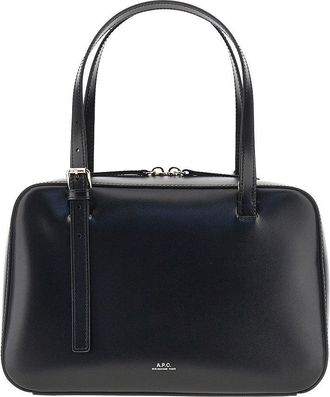 A.P.C. A. P.C. Virginie Box leather bag Woman One Size