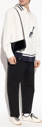 Jacquemus Shirt With Logo, Mens, White