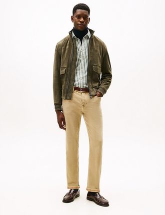 Tommy Hilfiger Mens Garment-Dyed Straight Jean - Beachwood Garment Dye - 29W x 30L