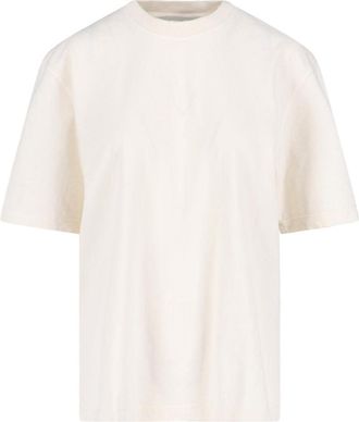 Golden Goose Golden Distressed T-Shirt - White