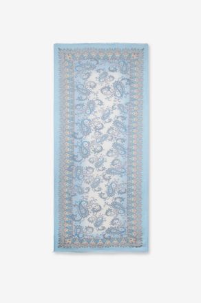 Etro Rechteckiger Edelschal mit Druck Orfeo