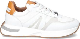 Alexander Smith Witte lage sneakers - Heren - Sneakers - Wit - 39 EU - Schoenen