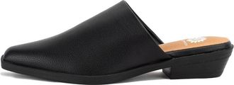 Yellow Box Womens Wilard Mules In Black