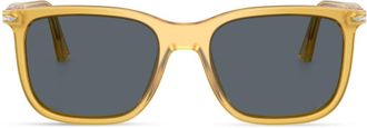 Persol Renzo square-frame sunglasses - unisex - Acetate - 56 - Yellow