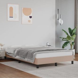 vidaXL Giroletto senza Materasso Cappuccino 120x190 cm in Similpelle vidaXL