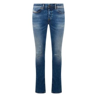 Diesel Slim-fit Jeans, male, Blue, Size: W31 Skinny Jeans with Modern Opening