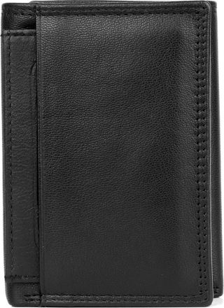 Buxton Emblem I.D. RFID Three-Fold Wallet in Black at Nordstrom Rack