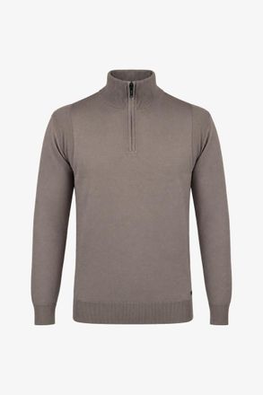 Genti Turtle Zip | Taupe